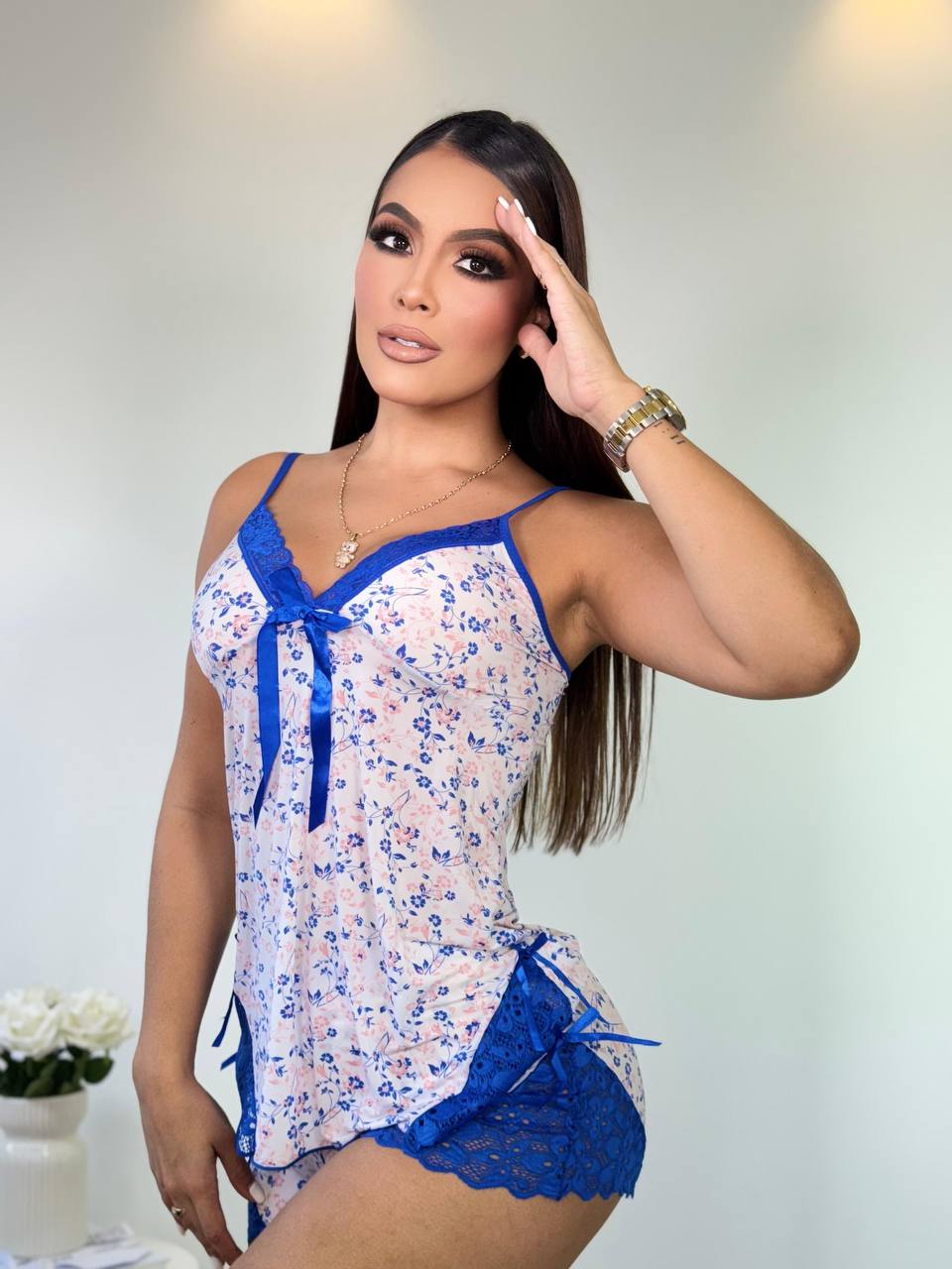 PIJAMA EN SEDA FRÍA