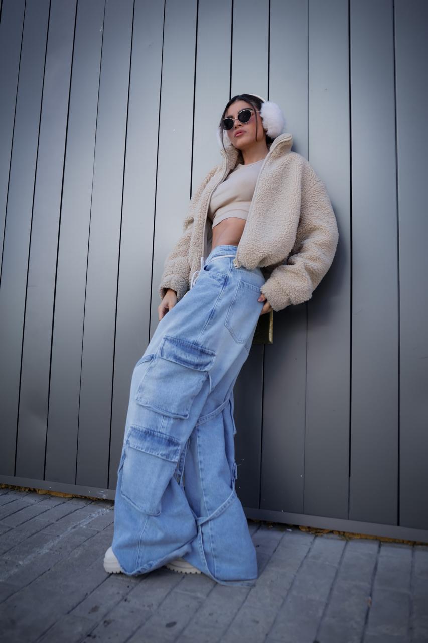 JEANS CARGO SKATER