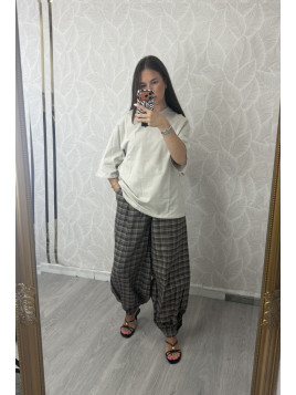 Camiseta oversize lisa