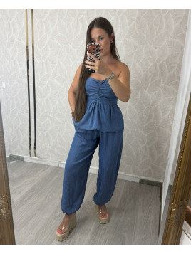 conjunto denim globo