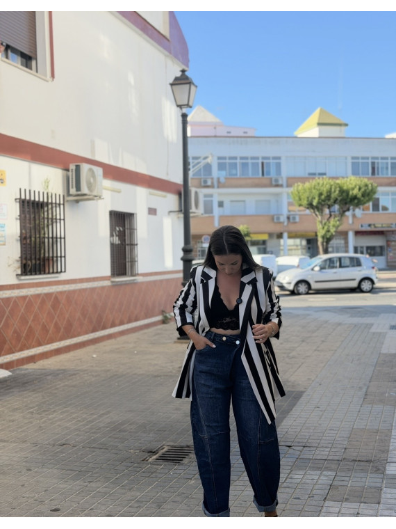 Blazer rayas