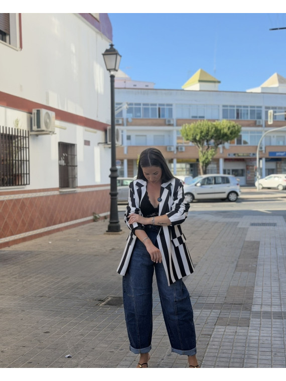 Blazer rayas
